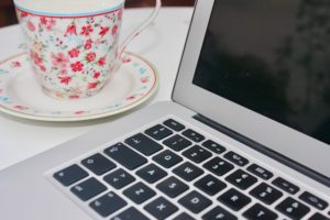 computer mac book green gate kaffekop
