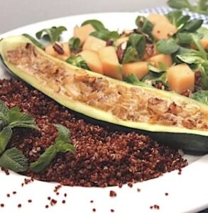 squash og quinoa