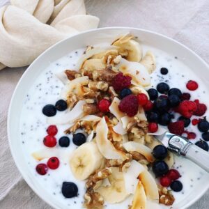 skyr med topping