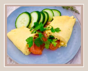 omelet opskrift