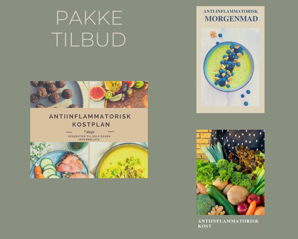 Tilbud 3 antiinflammatorisk kost bøger