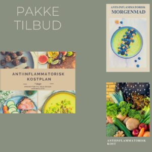Tilbud 3 antiinflammatorisk kost bøger