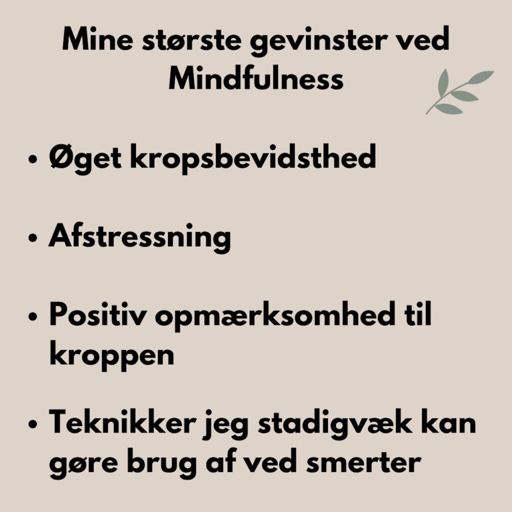 gevinster ved mindfulness