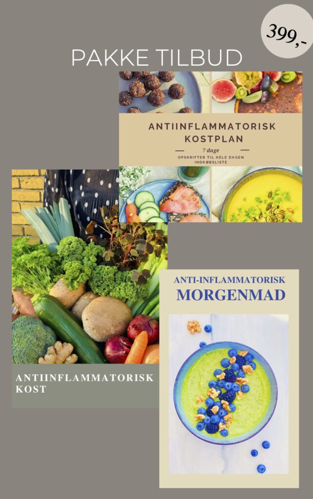 pakketilbud på bøger om antiinflammatorisk kost